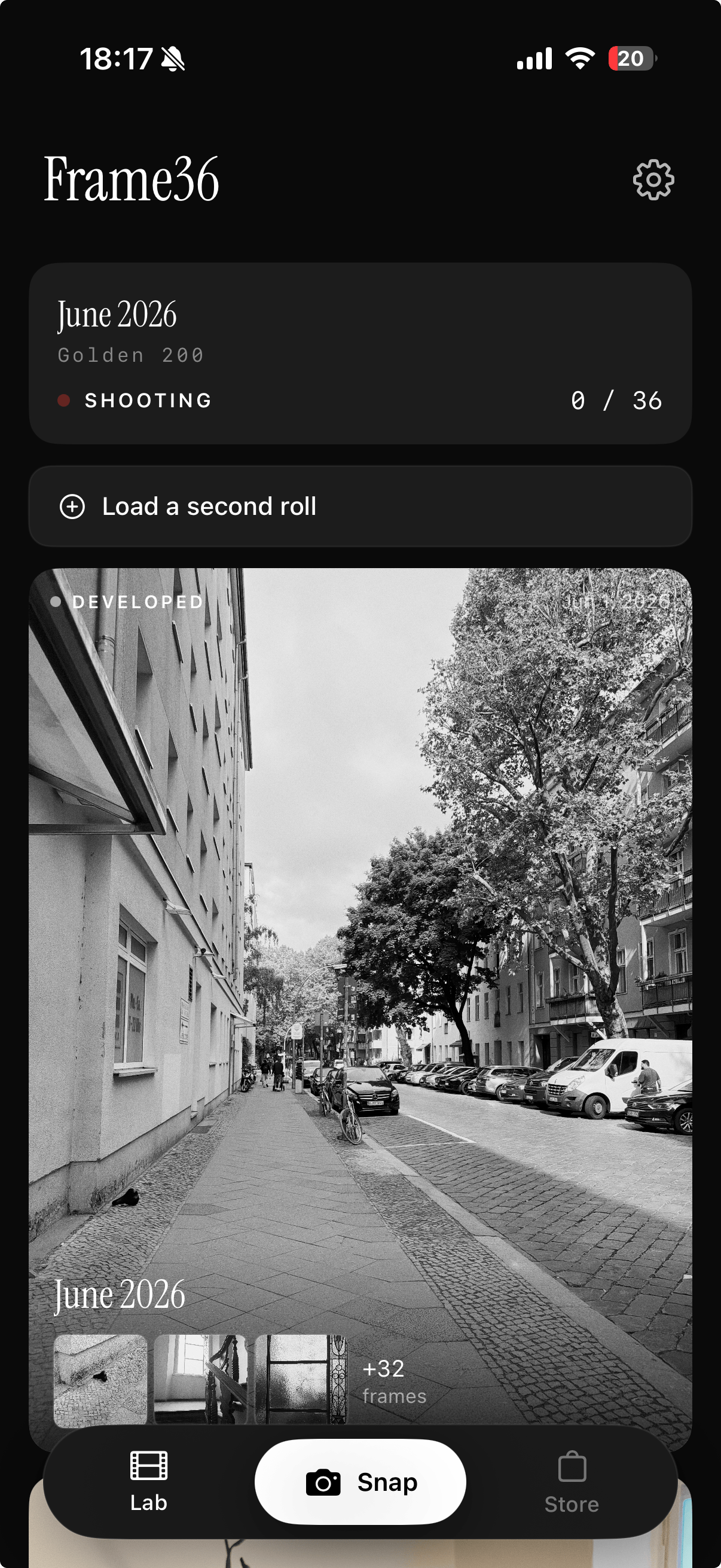 Frame36 App